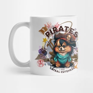 Pirate dog - part-time pet career Mug